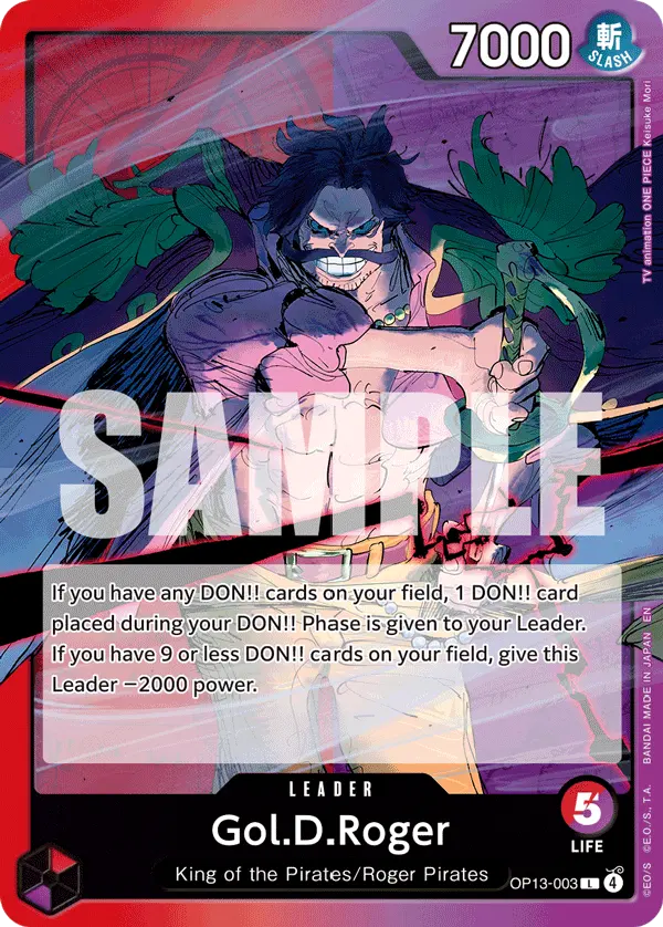 Gol.D.Roger OP13-003 card