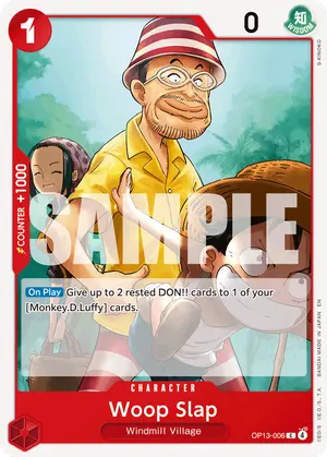 Carta Woop Slap OP13-006