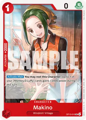 Carta Makino OP13-015