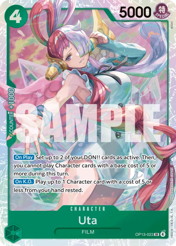 Carta Uta OP13-023
