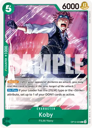 Carta Koby OP13-025