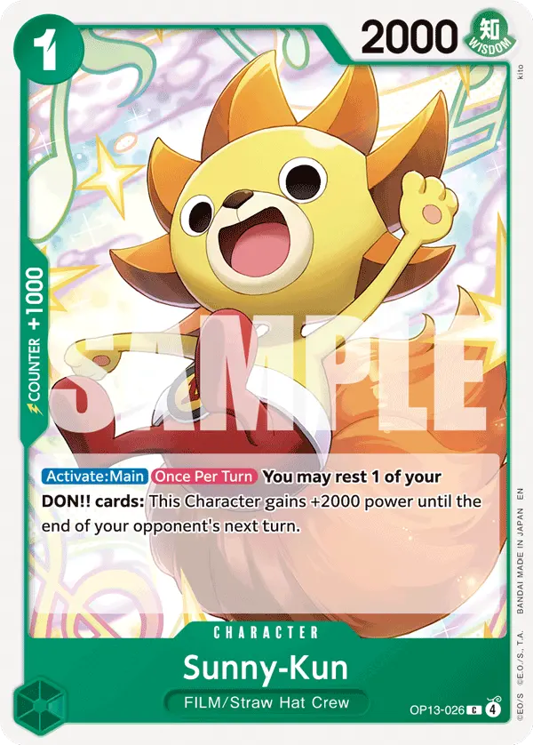 Sunny-Kun OP13-026 card