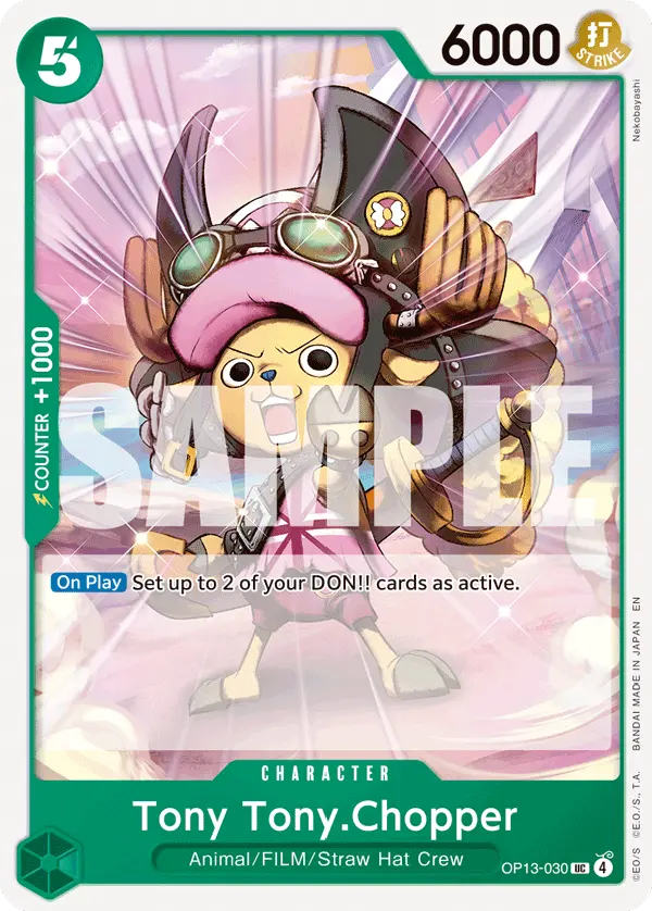 Carta Tony Tony.Chopper OP13-030