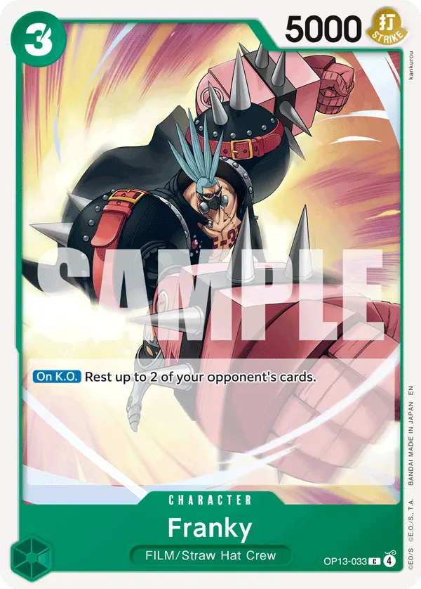 Carta Franky OP13-033