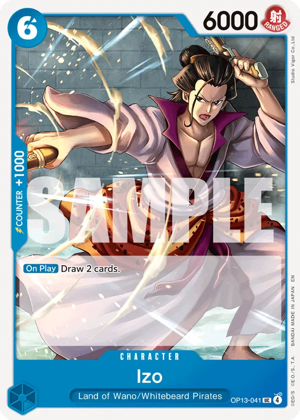 Carta Izo OP13-041