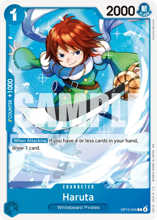 Carta Haruta OP13-045