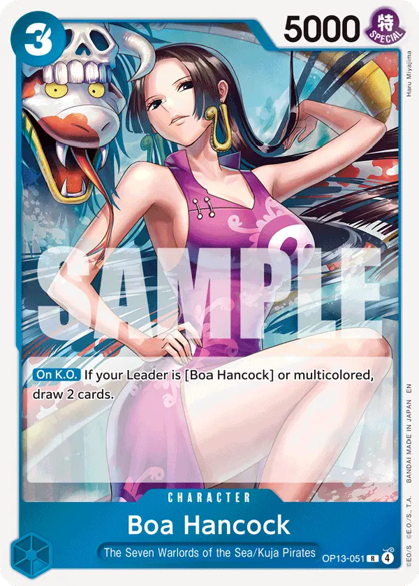 Carta Boa Hancock OP13-051