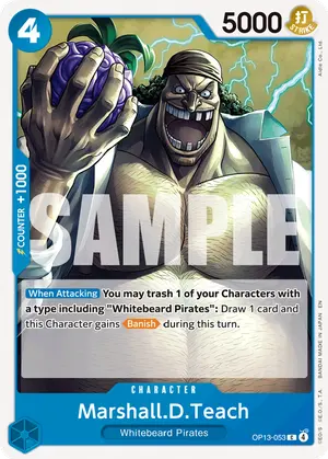 Carta Marshall.D.Teach OP13-053
