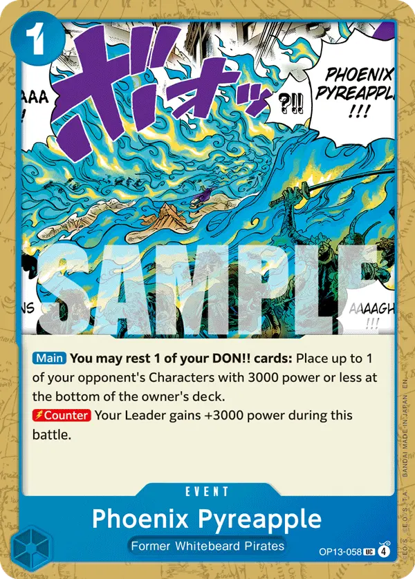 Carta Phoenix Pyreapple OP13-058