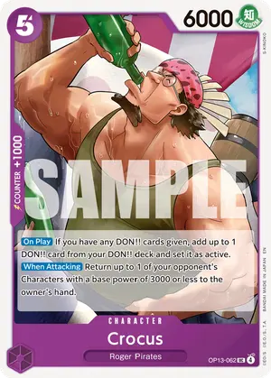 Carta Crocus OP13-062