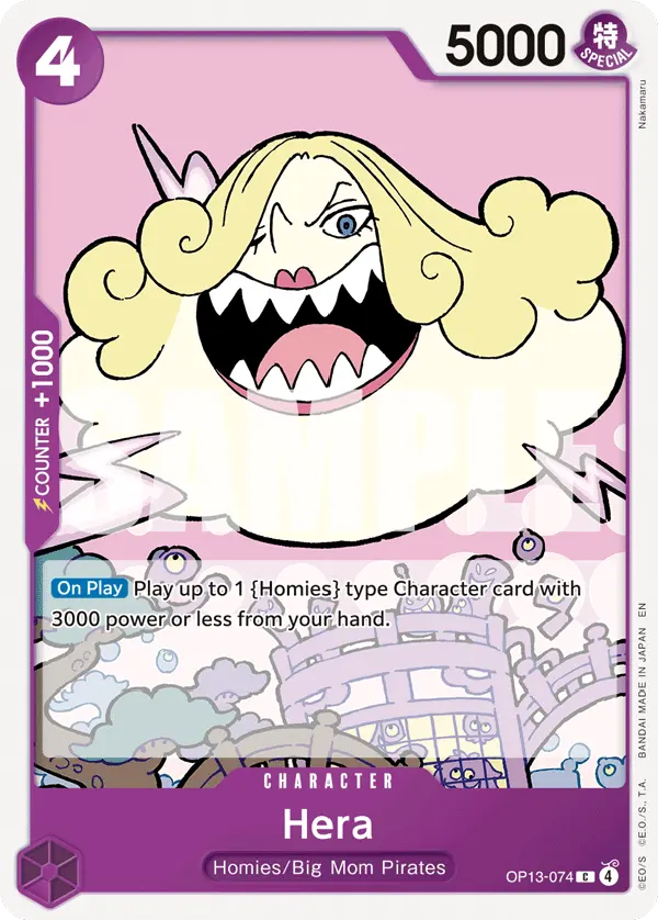 Carta Hera OP13-074