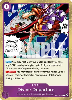 Carta Divine Departure OP13-076