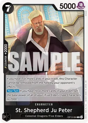 Carta St. Shepherd Ju Peter OP13-084
