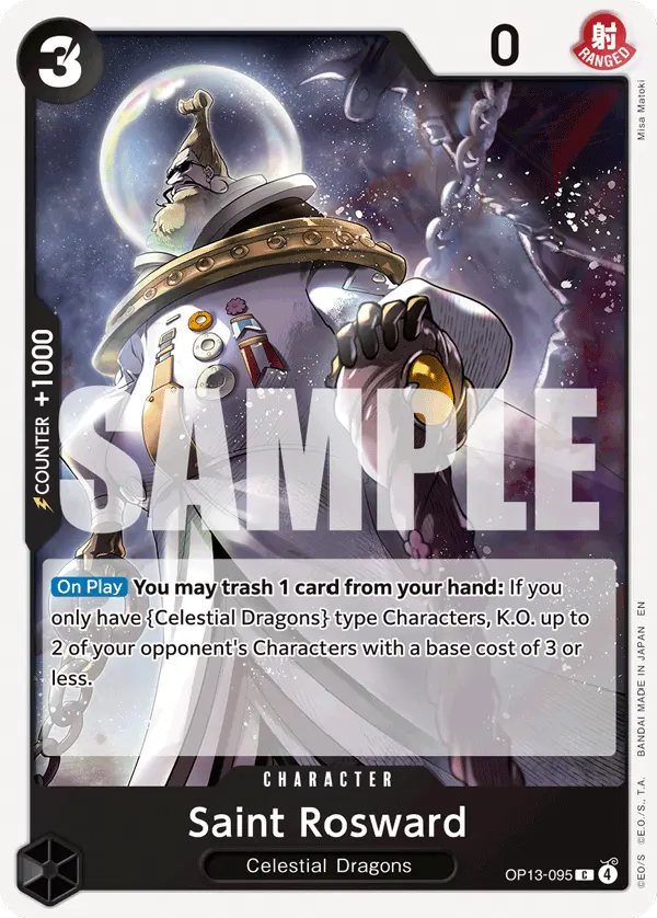 Saint Rosward OP13-095 card
