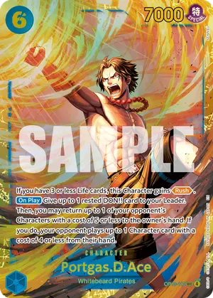 Carta Portgas.D.Ace OP13-119