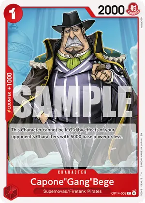 Carta Capone"Gang"Bege OP14-003