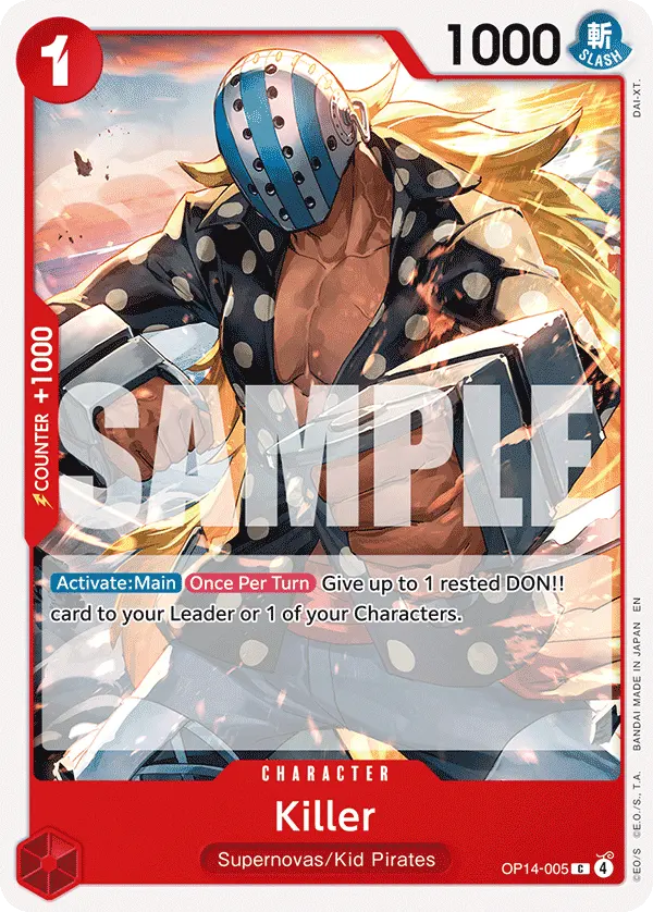 Carta Killer OP14-005