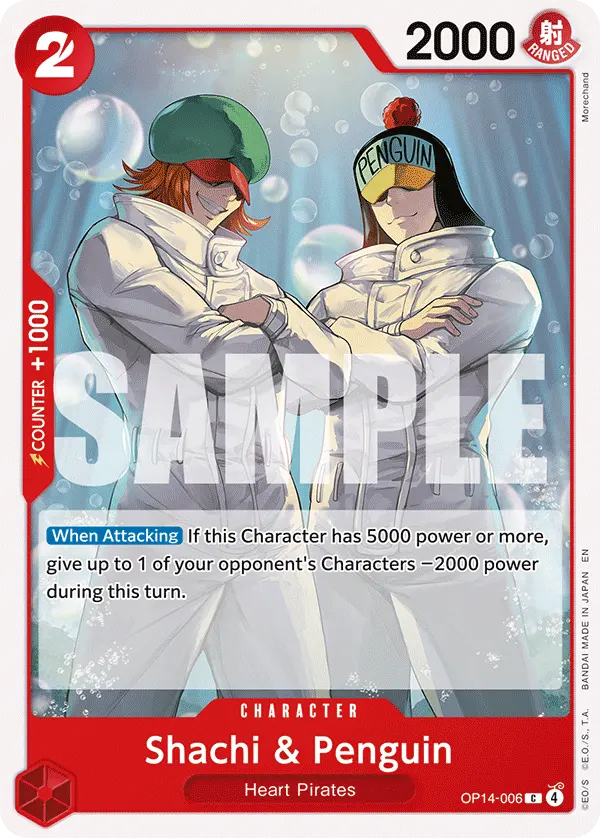 Carta Shachi & Penguin OP14-006