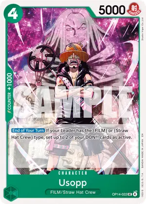 Carta Usopp OP14-022