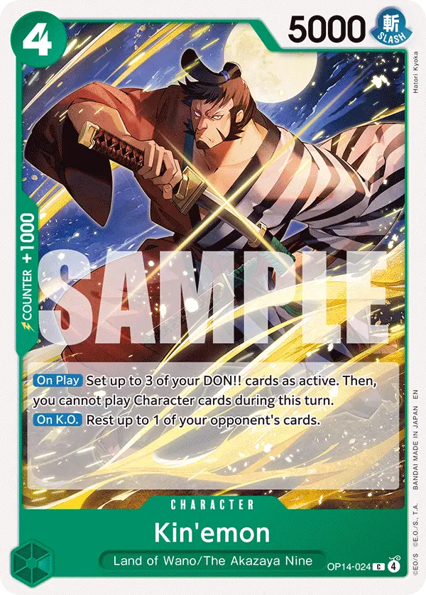 Carta Kin'emon OP14-024