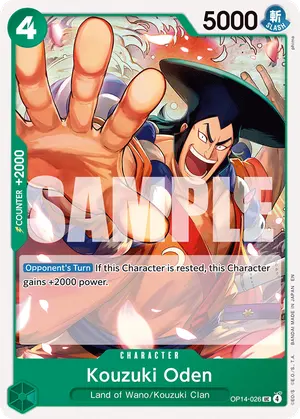 Carta Kouzuki Oden OP14-026