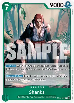 Carta Shanks OP14-027