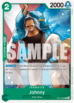 Carta Johnny OP14-028