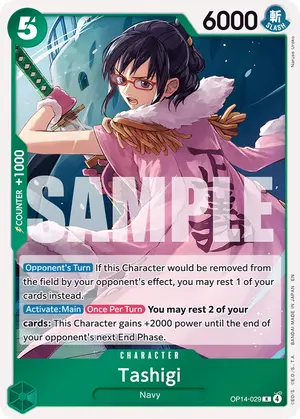 Carta Tashigi OP14-029