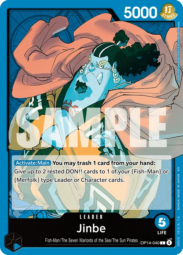 Carta Jinbe OP14-040