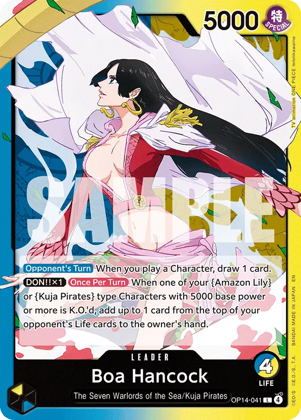Carta Boa Hancock OP14-041