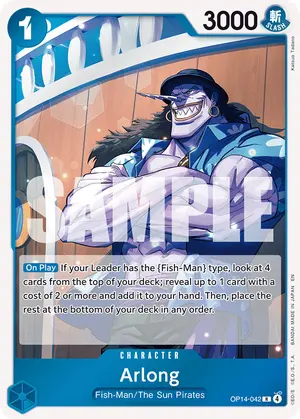 Carta Arlong OP14-042