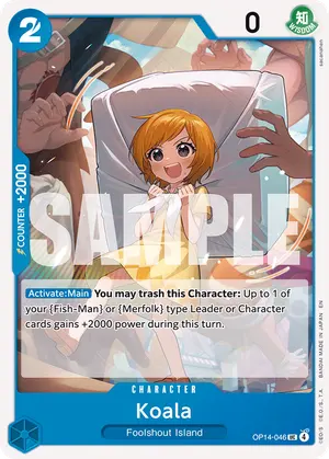 Carta Koala OP14-046