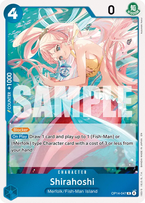 Shirahoshi OP14-047 card
