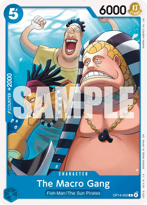 The Macro Gang OP14-055 card