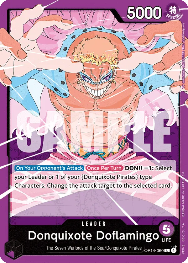 Donquixote Doflamingo OP14-060 card