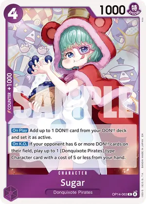 Carta Sugar OP14-063