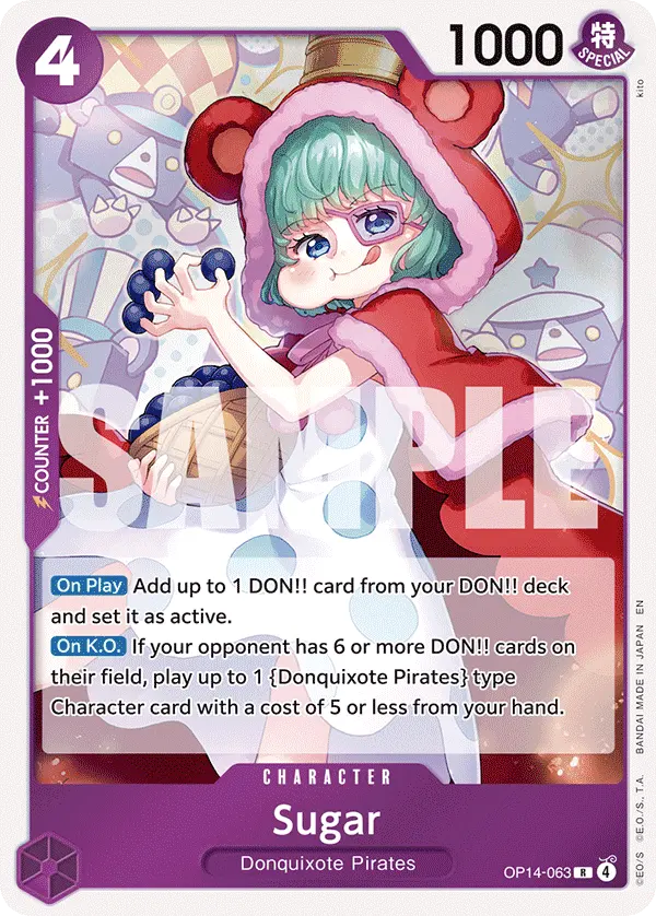 Sugar OP14-063 card
