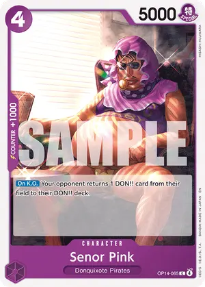 Carta Senor Pink OP14-065