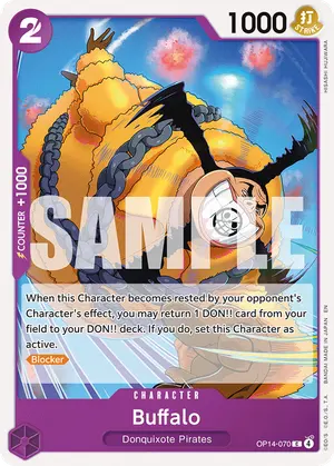 Carta Buffalo OP14-070