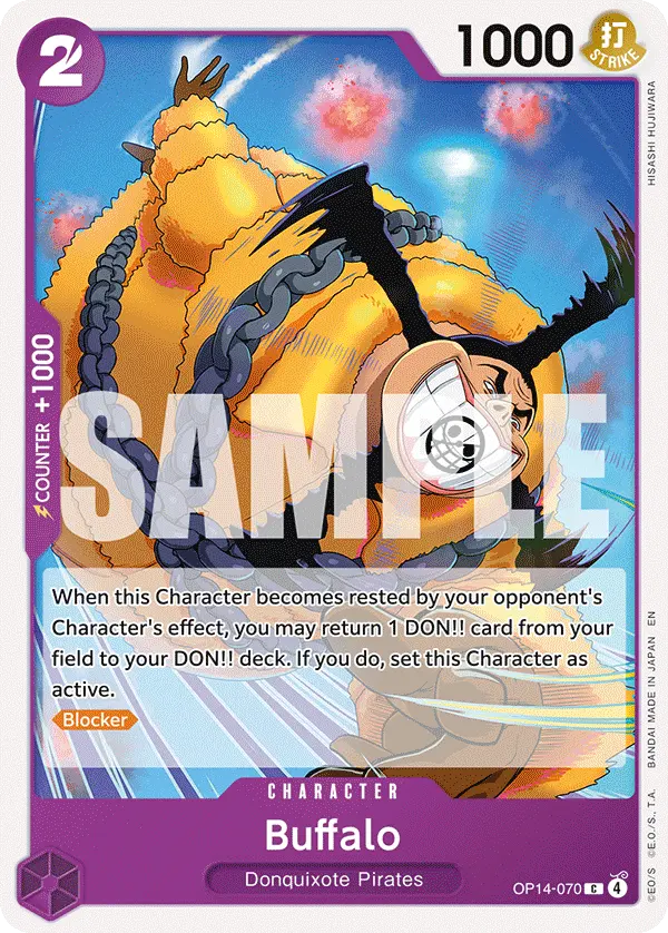 Carta Buffalo OP14-070