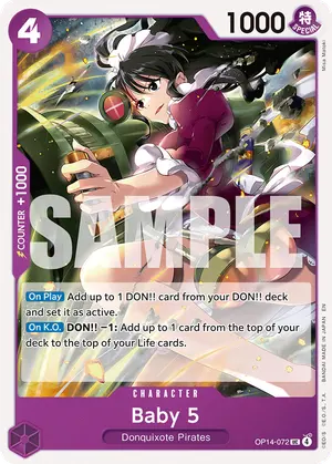 Carta Baby 5 OP14-072