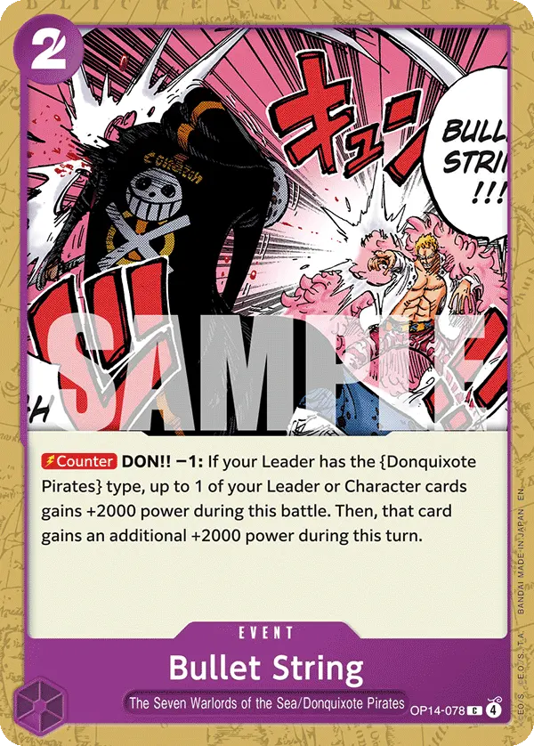 Bullet String OP14-078 card