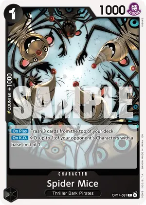 Carta Spider Mice OP14-081