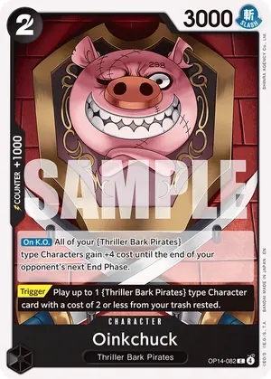 Carta Oinkchuck OP14-082