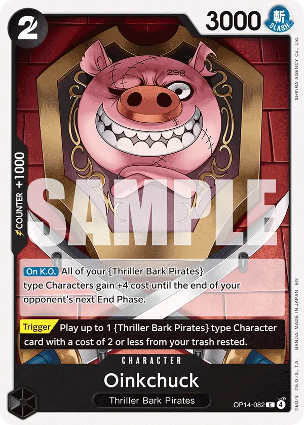 Oinkchuck OP14-082 card