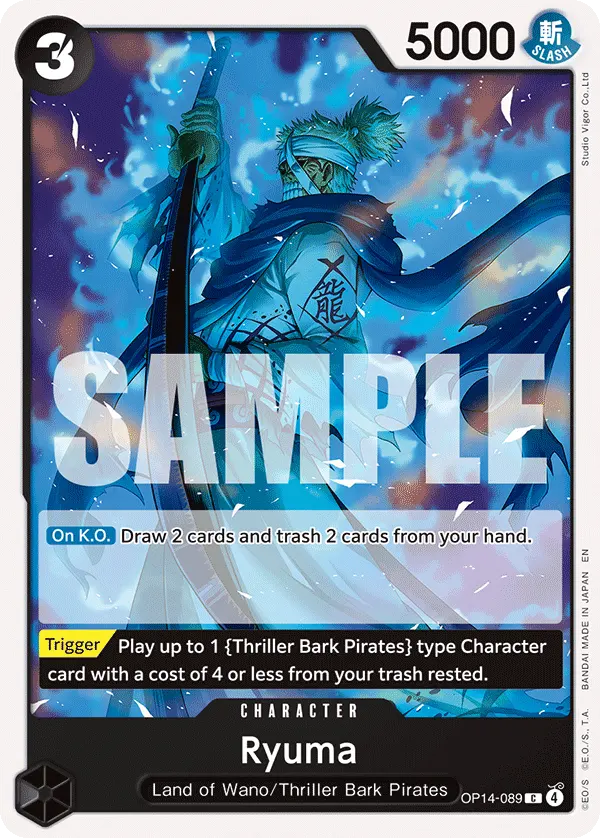 Ryuma OP14-089 card