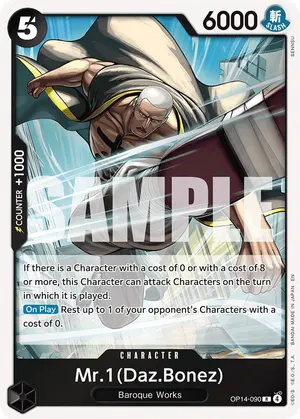 Carta Mr.1(Daz.Bonez) OP14-090