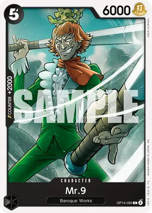 Carta Mr.9 OP14-095