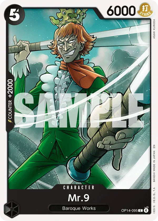 Mr.9 OP14-095 card