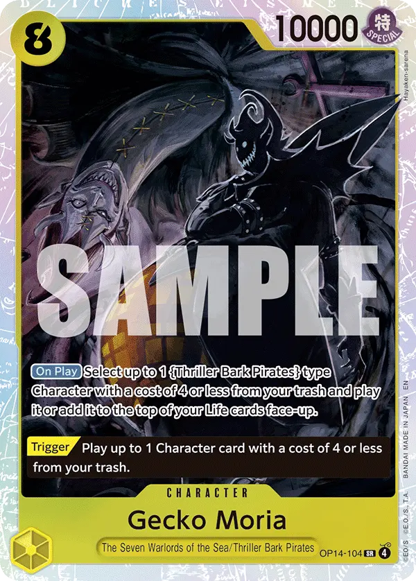 Carta Gecko Moria OP14-104